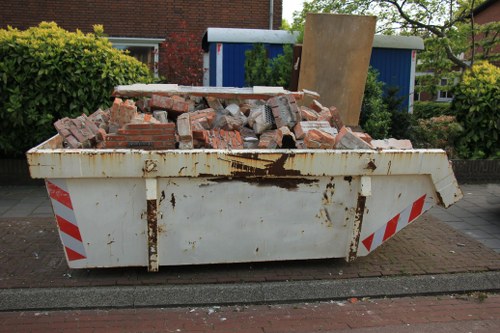 Business waste removal services in Euston office